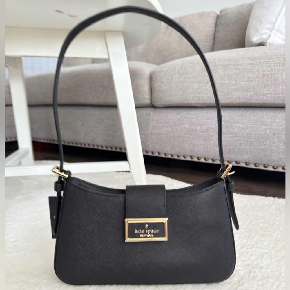 Kate Spade Elegant Black Shoulder Bag - Picture 4 of 14